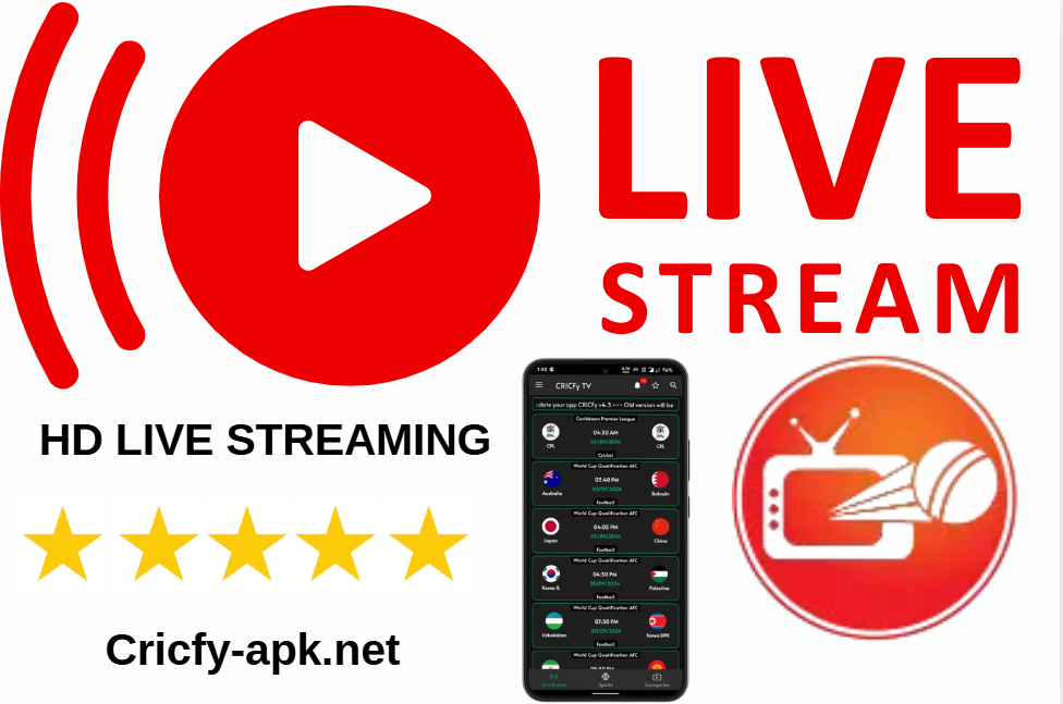 Cricfy TV Live Streaming